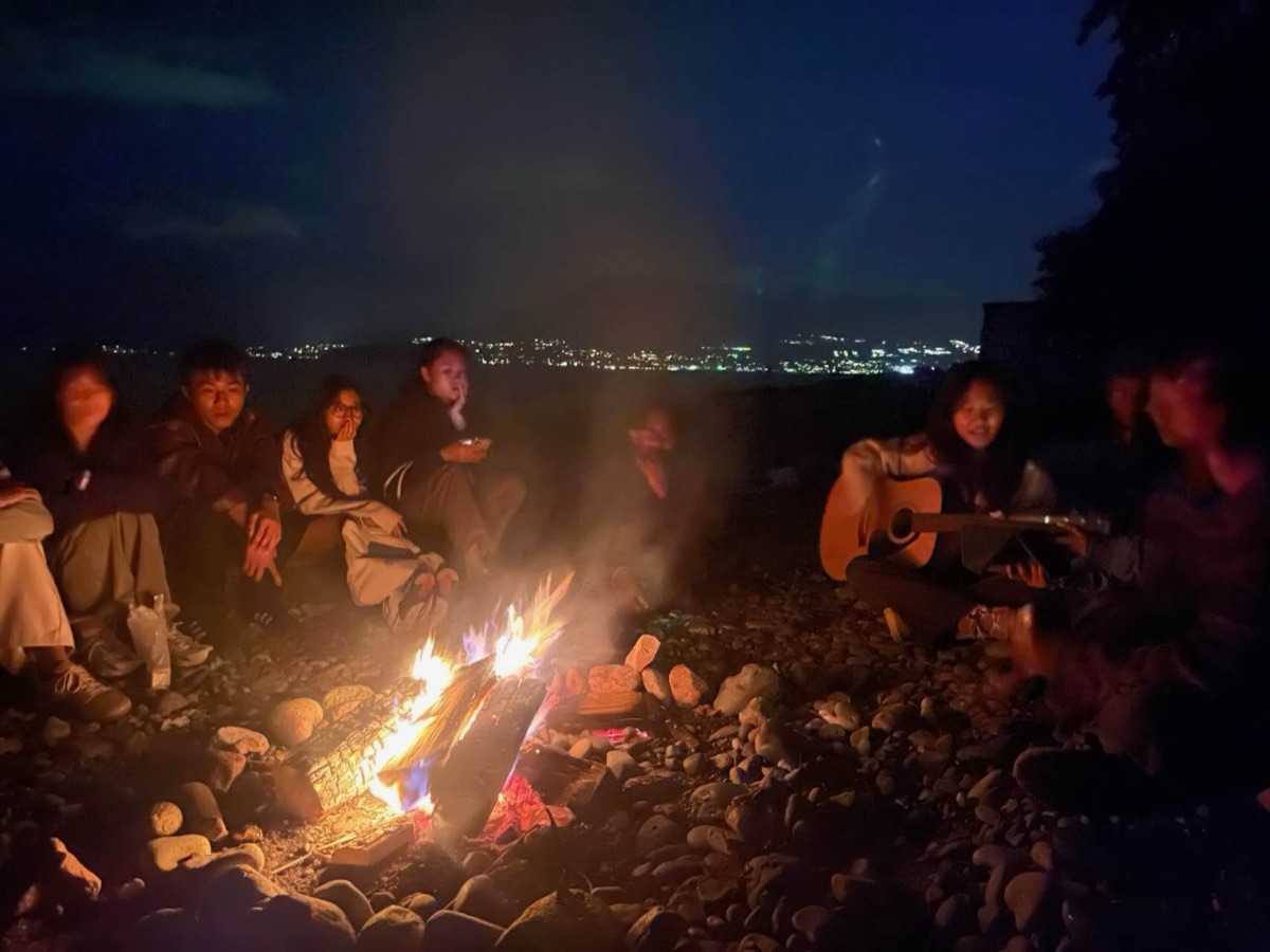 UBC Myanmar Club bonfire and movie night